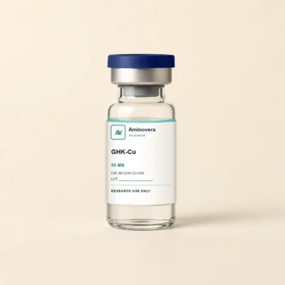 GHK-Cu 50 mg vial, Aminovera Research